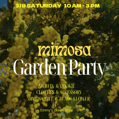mimosa garden party 2025